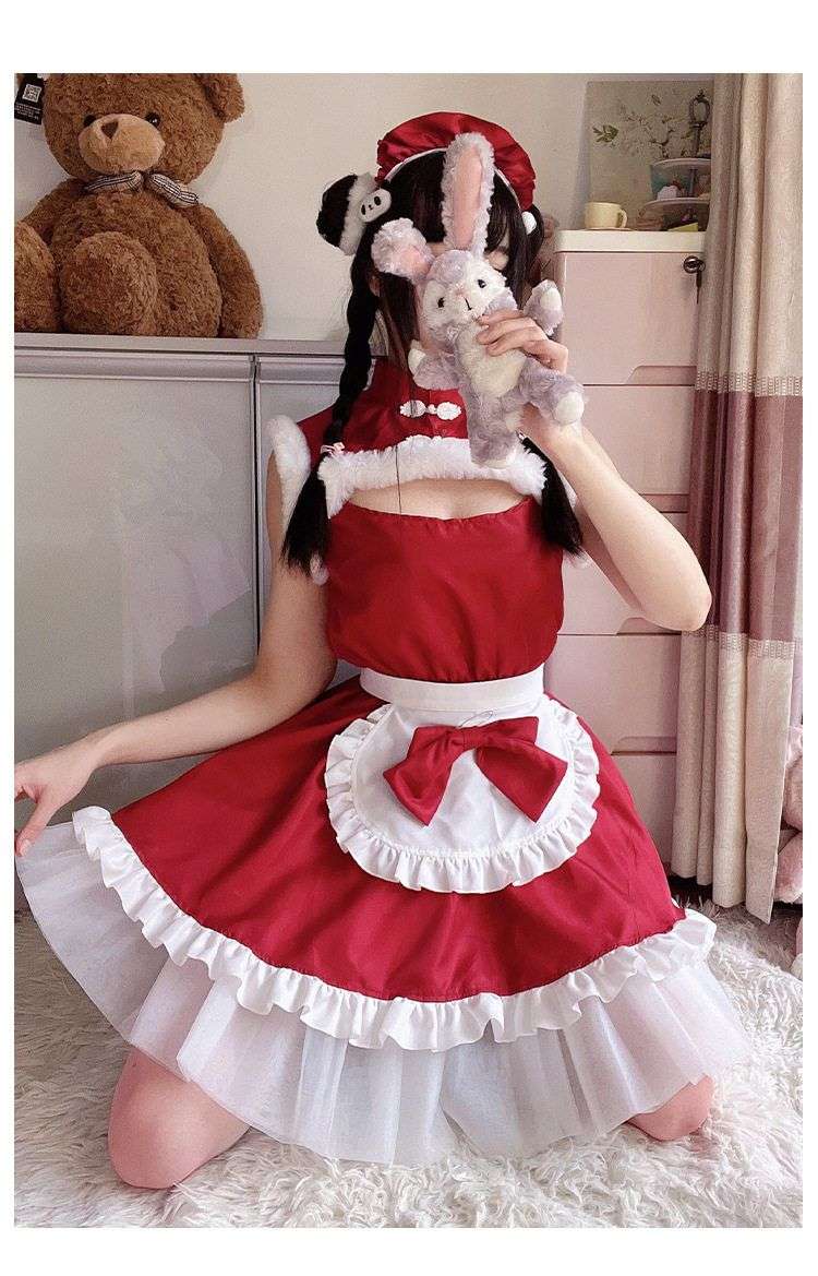 かわいいメイド服コスプレセット