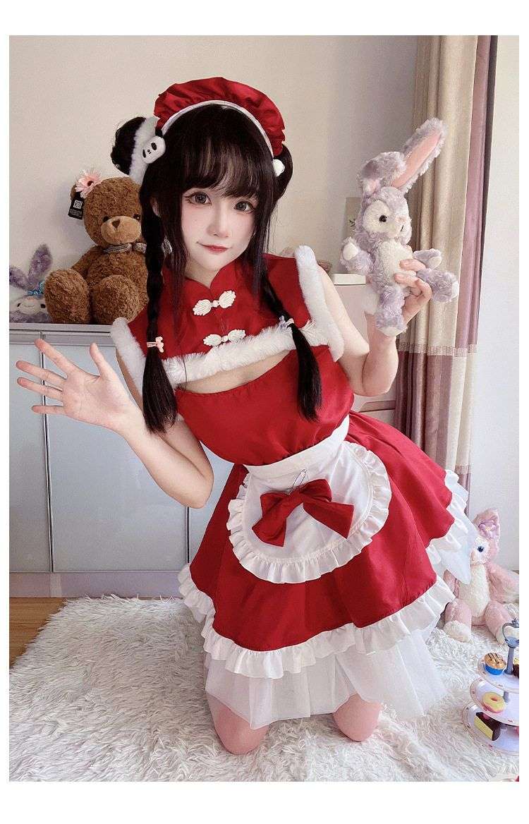 かわいいメイド服コスプレセット