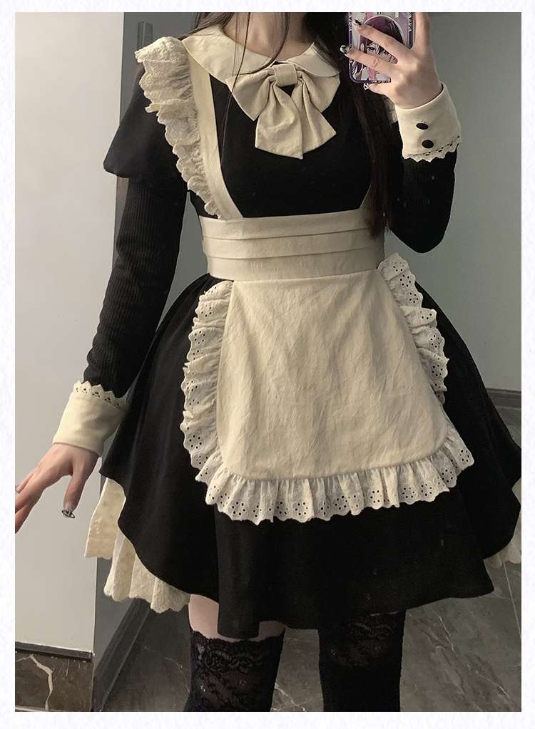 メイド服 ゴシックロリータメイド衣装セット