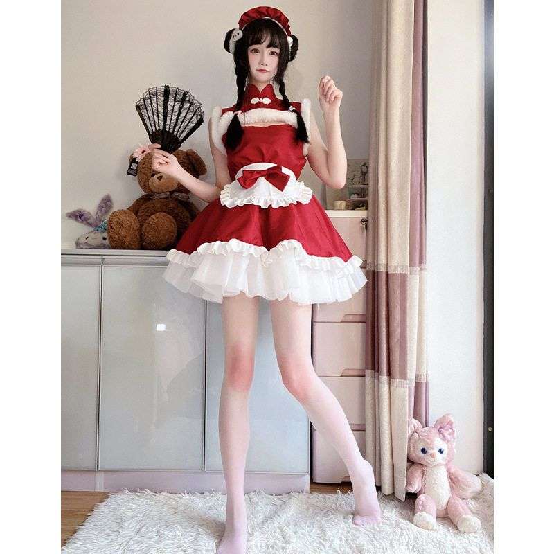 かわいいメイド服コスプレセット