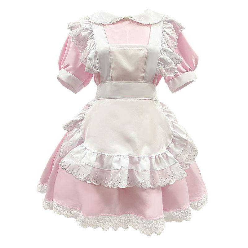 ふんわりメイド服ワンピース