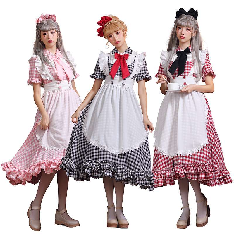 メイド服 ふんわりメイドワンピース