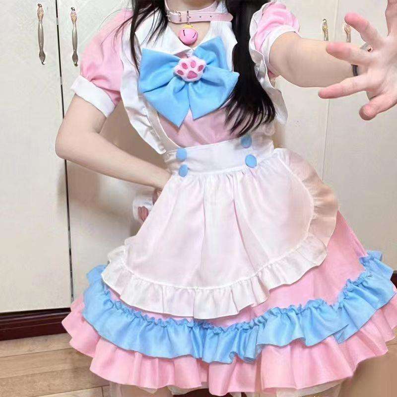 メイド服 ふんわりメイド風ワンピース