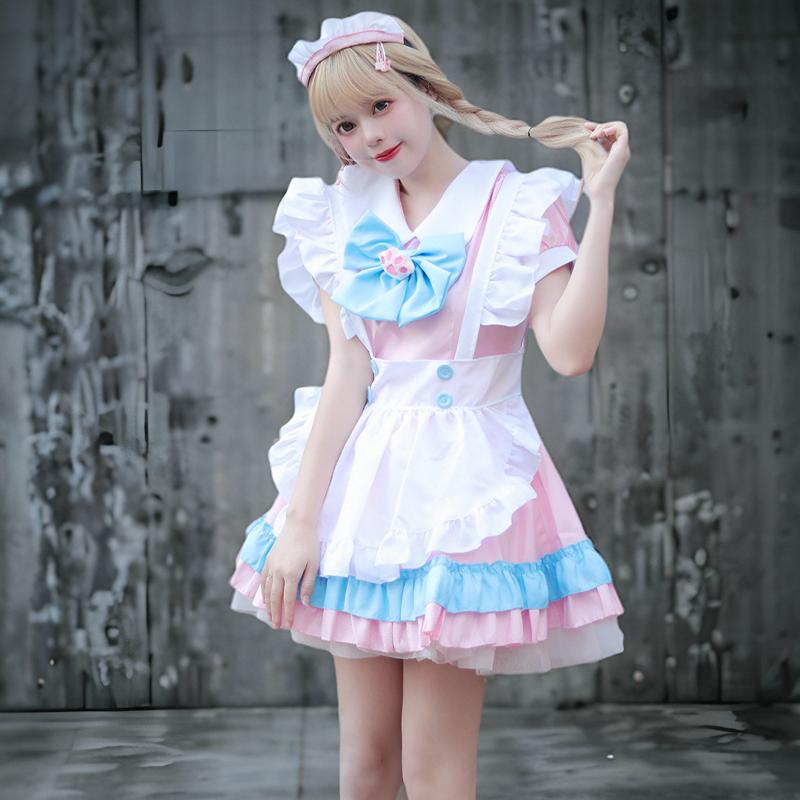 メイド服 ふんわりメイドワンピース