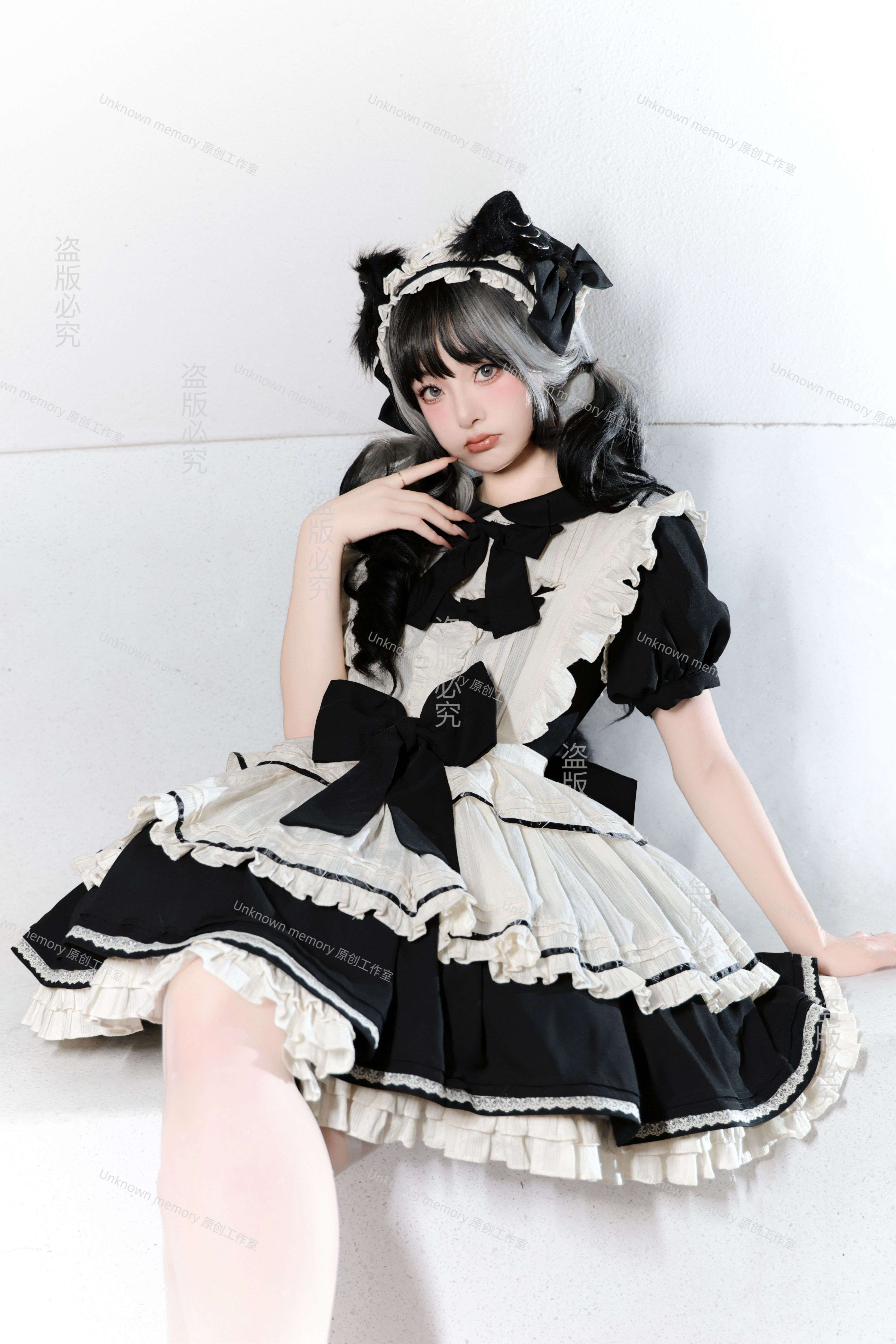 メイド服 ゴシック風メイドドレス