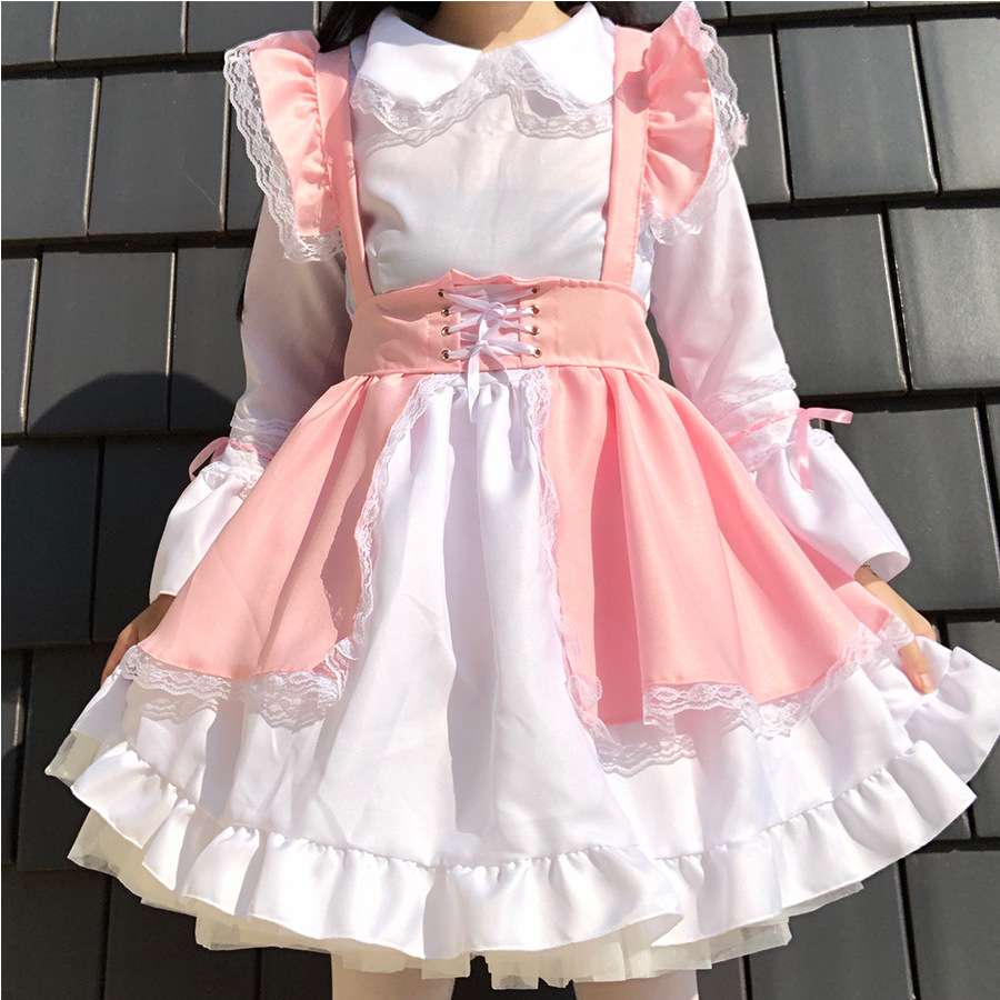 メイド服 ふんわりメイド風ワンピース