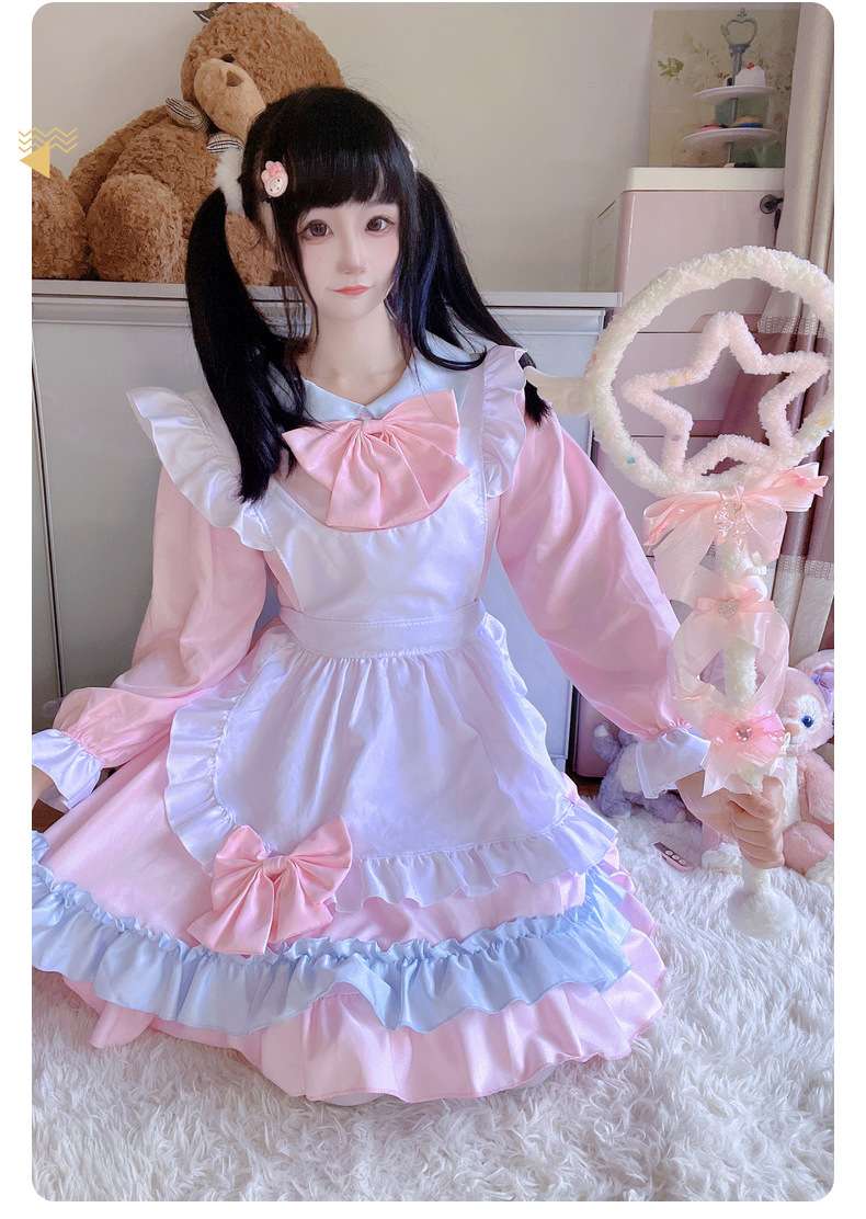 メイド服 ふんわりメイド風ワンピース