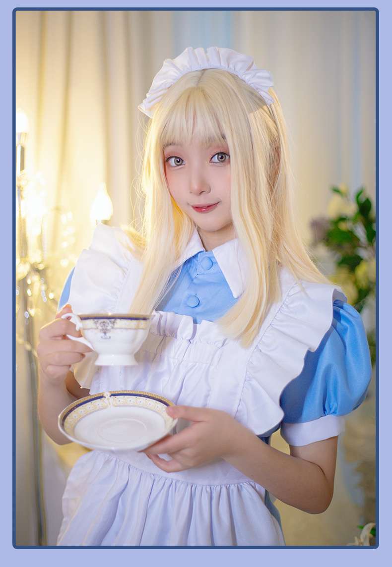 メイド服 ふんわりメイド風ワンピース