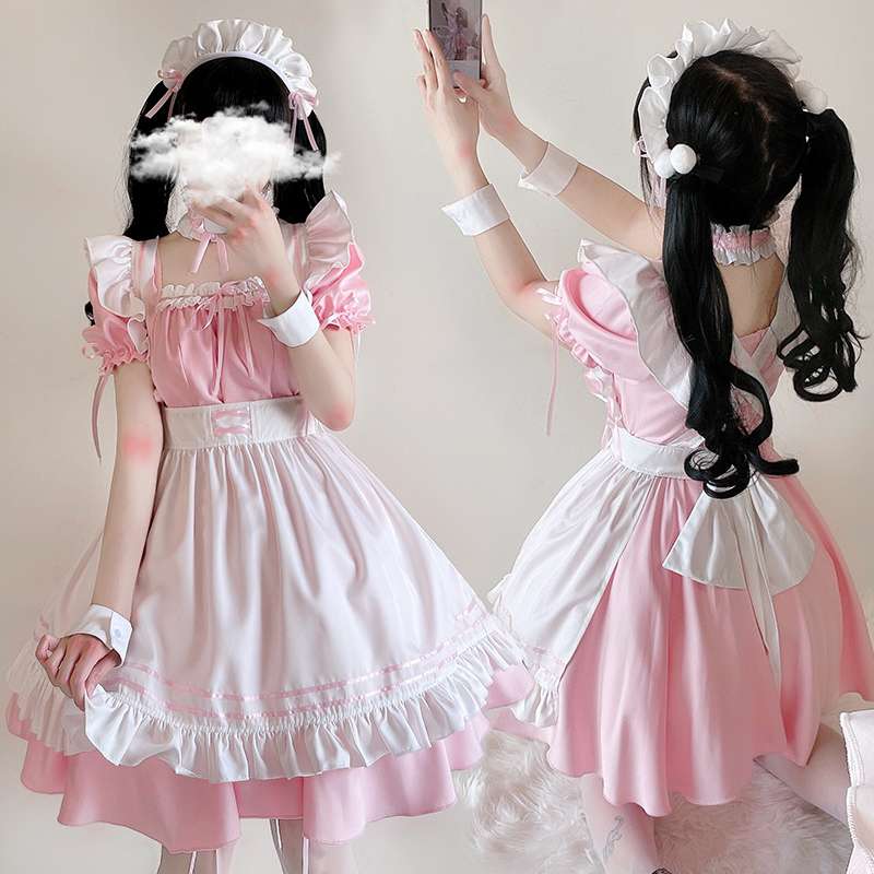 メイド服 ふんわりメイド風ドレス