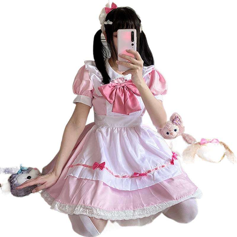 メイド服 ふんわりメイド風ワンピース