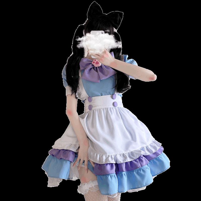 メイド服 ふんわりメイド風ワンピース