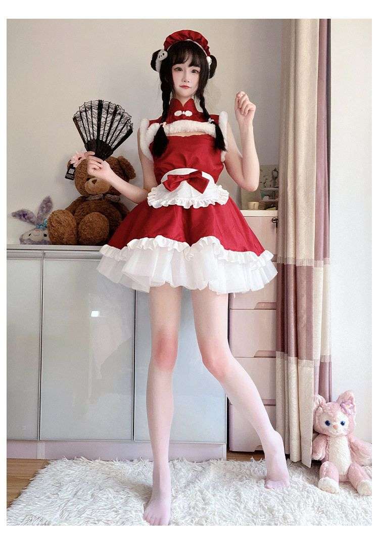 かわいいメイド服コスプレセット