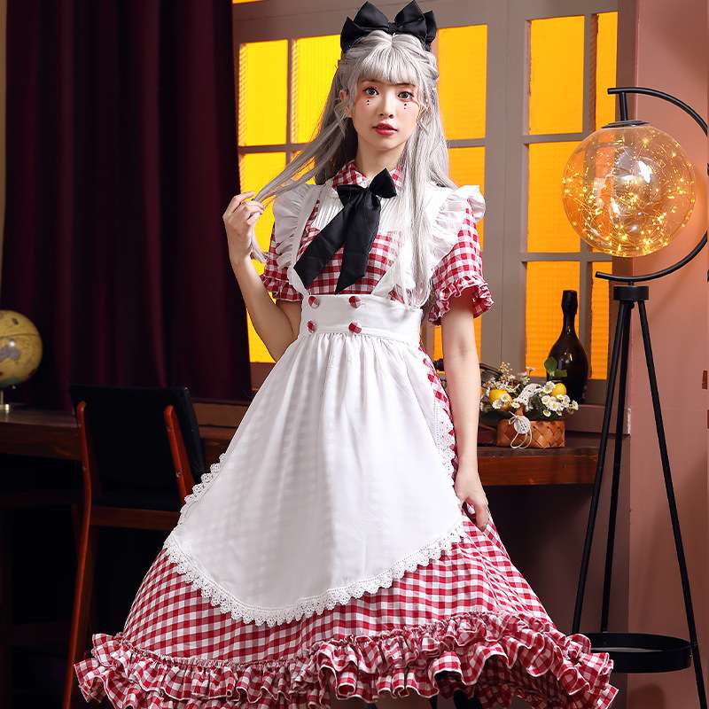 メイド服 ふんわりメイドワンピース