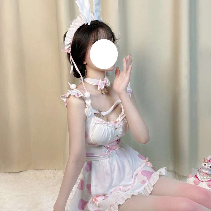 メイド服 うさ耳メイドのゆめかわドレス