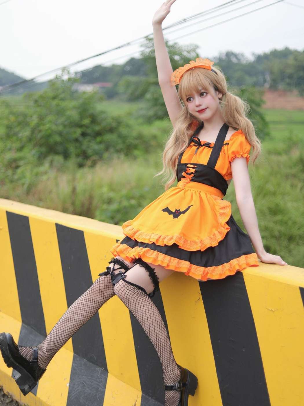 メイド服 ハロウィン風メイドコスチューム