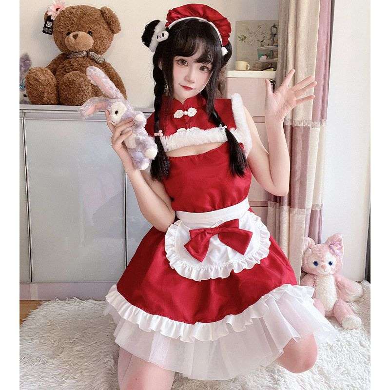 かわいいメイド服コスプレセット