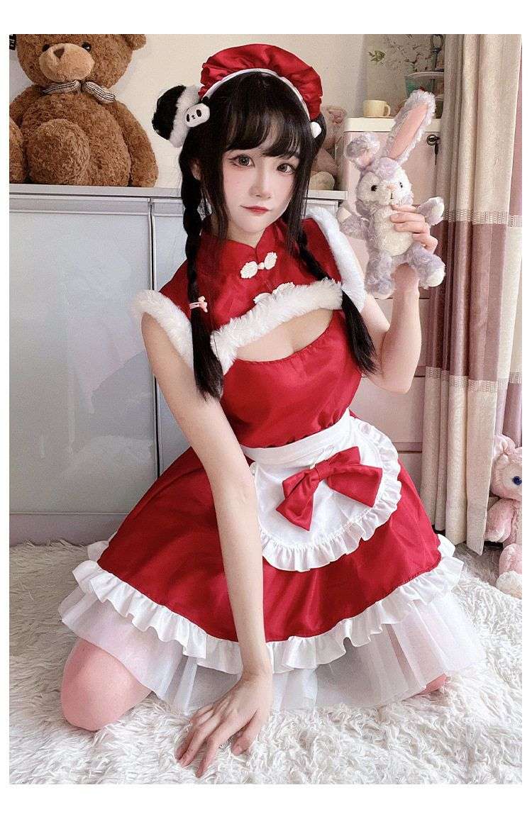 かわいいメイド服コスプレセット