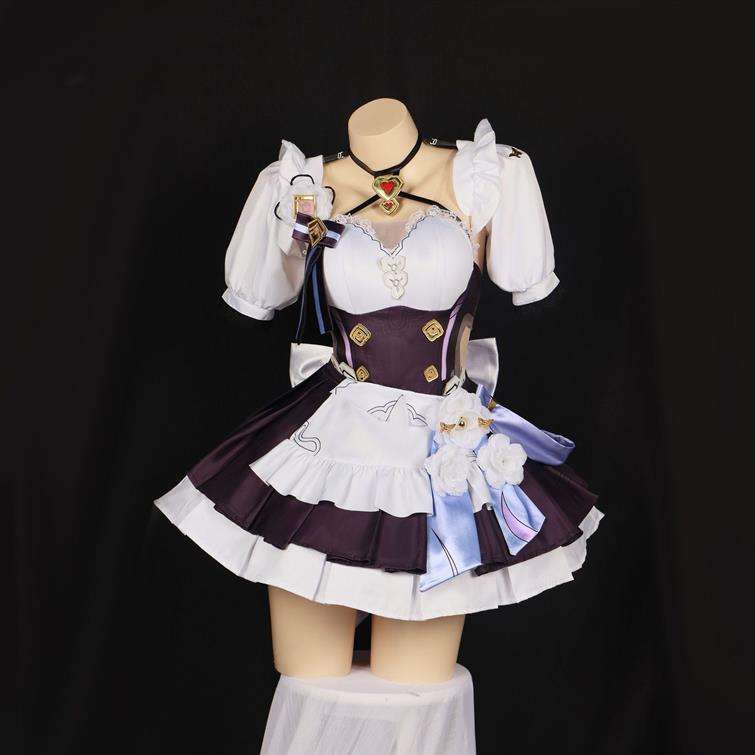 メイド服 ふんわりメイド風ワンピース