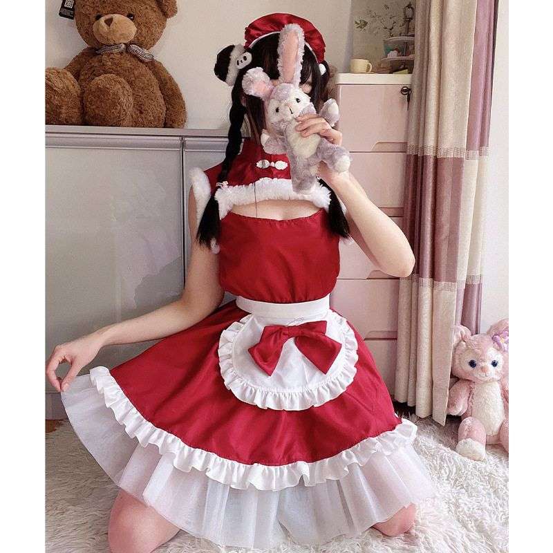 かわいいメイド服コスプレセット