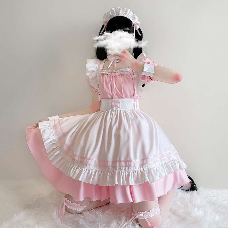 メイド服 ふんわりメイド風ドレス