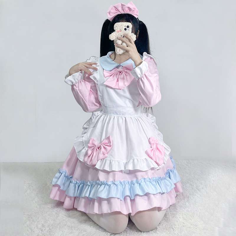 メイド服 ふんわりメイド風ワンピース