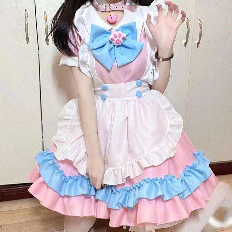 メイド服 ふんわりメイド風ワンピース