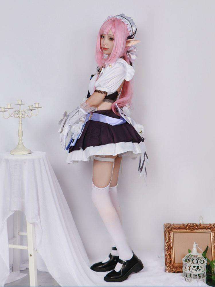 メイド服 ふんわりメイド風ワンピース