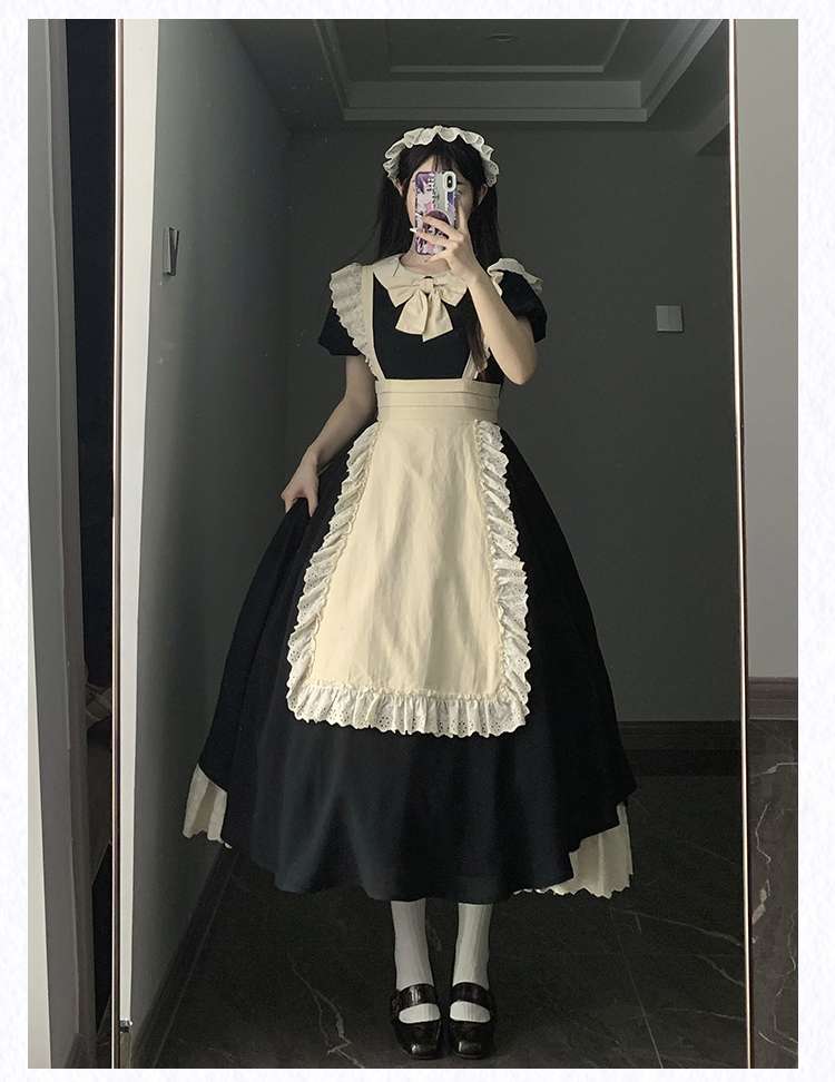 メイド服 ゴシックロリータメイド衣装セット