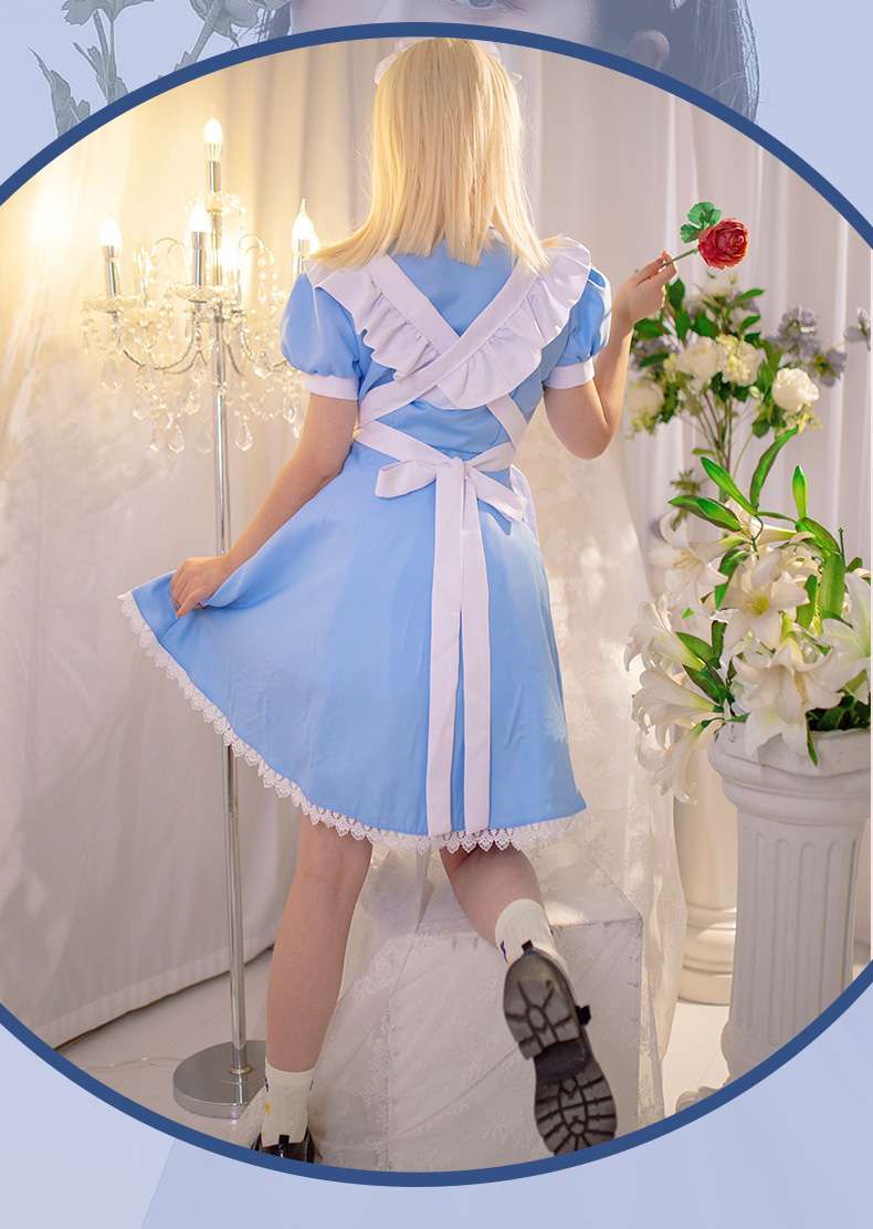 メイド服 ふんわりメイド風ワンピース