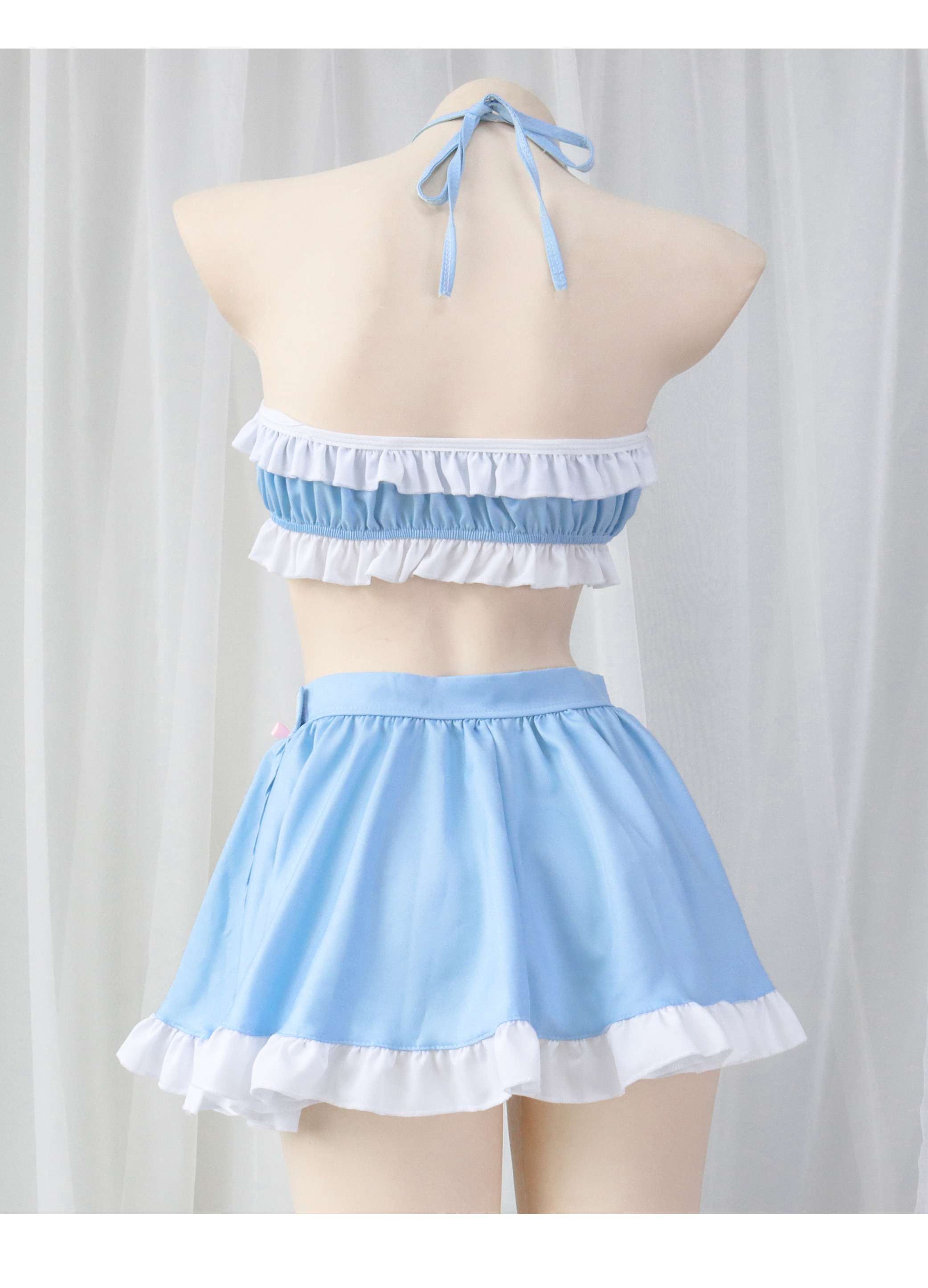 メイド服 フリルいっぱいメイド風セット