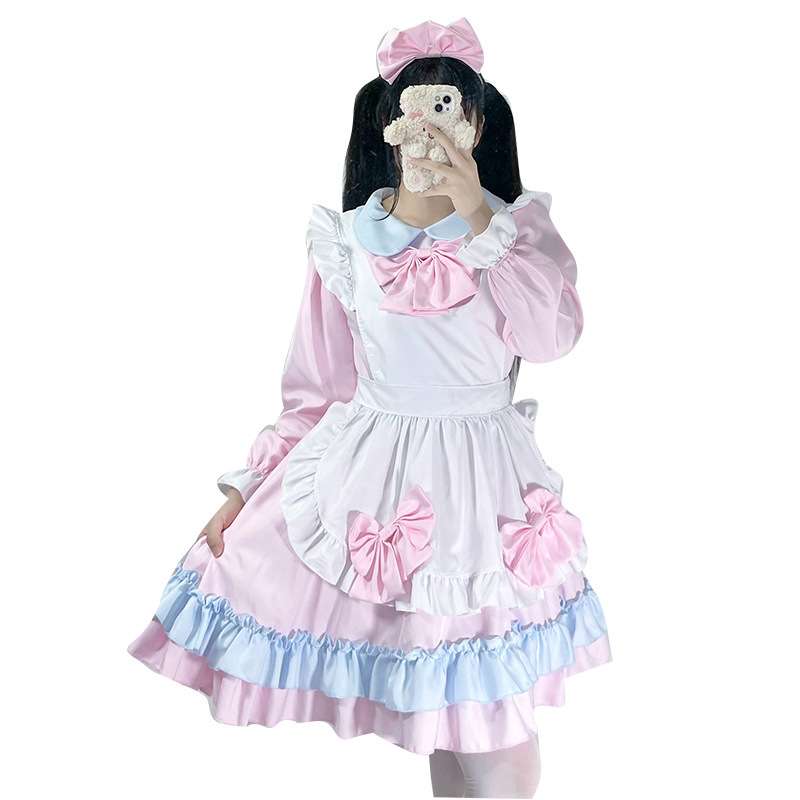 メイド服 ふんわりメイド風ワンピース