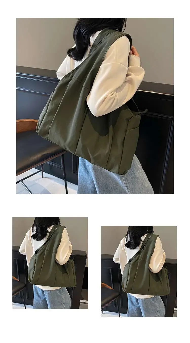  シンプル収納トートマザーズバッグ
