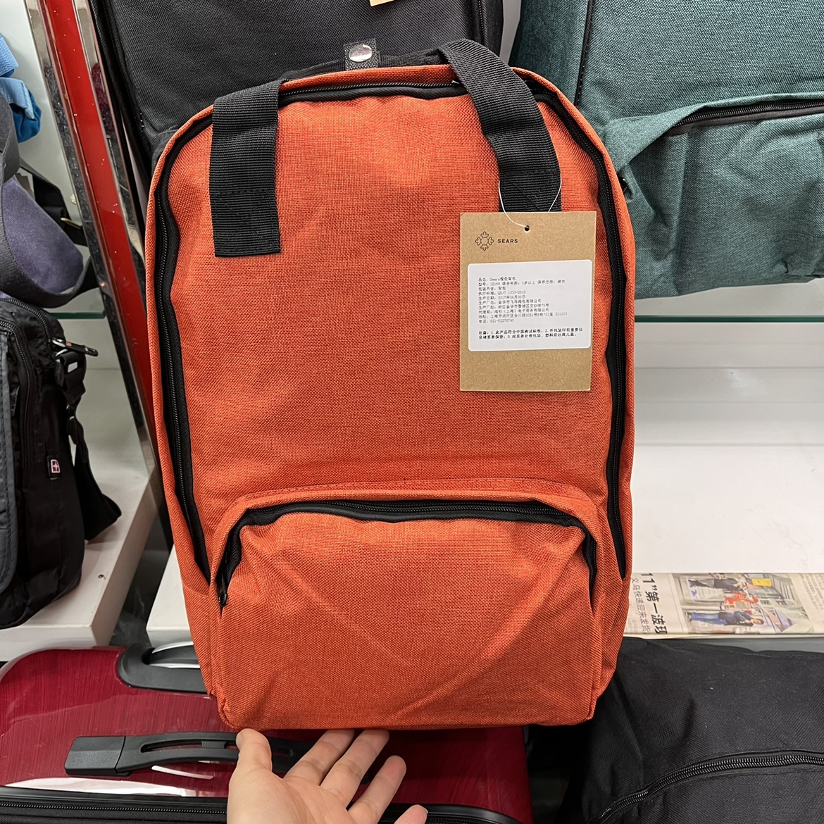マザーズリュック シンプル空間軽量マザーズリュック