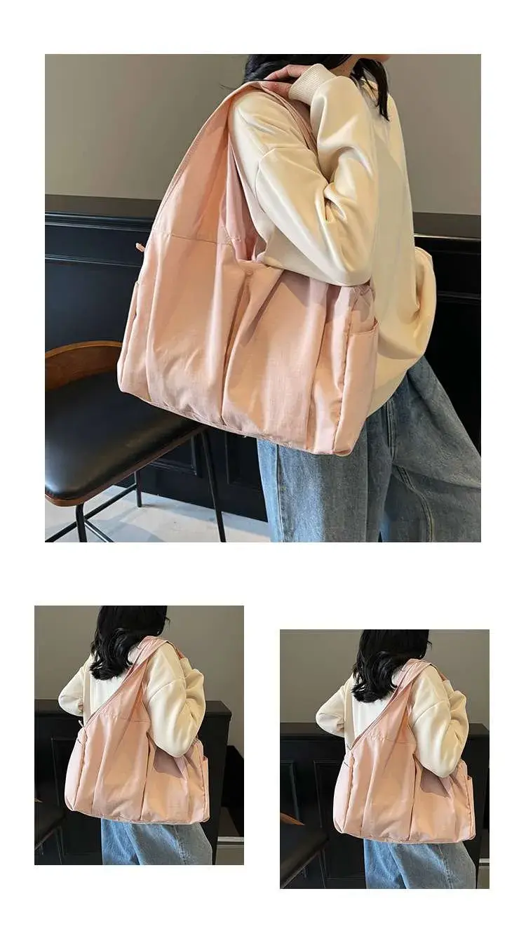  シンプル収納トートマザーズバッグ