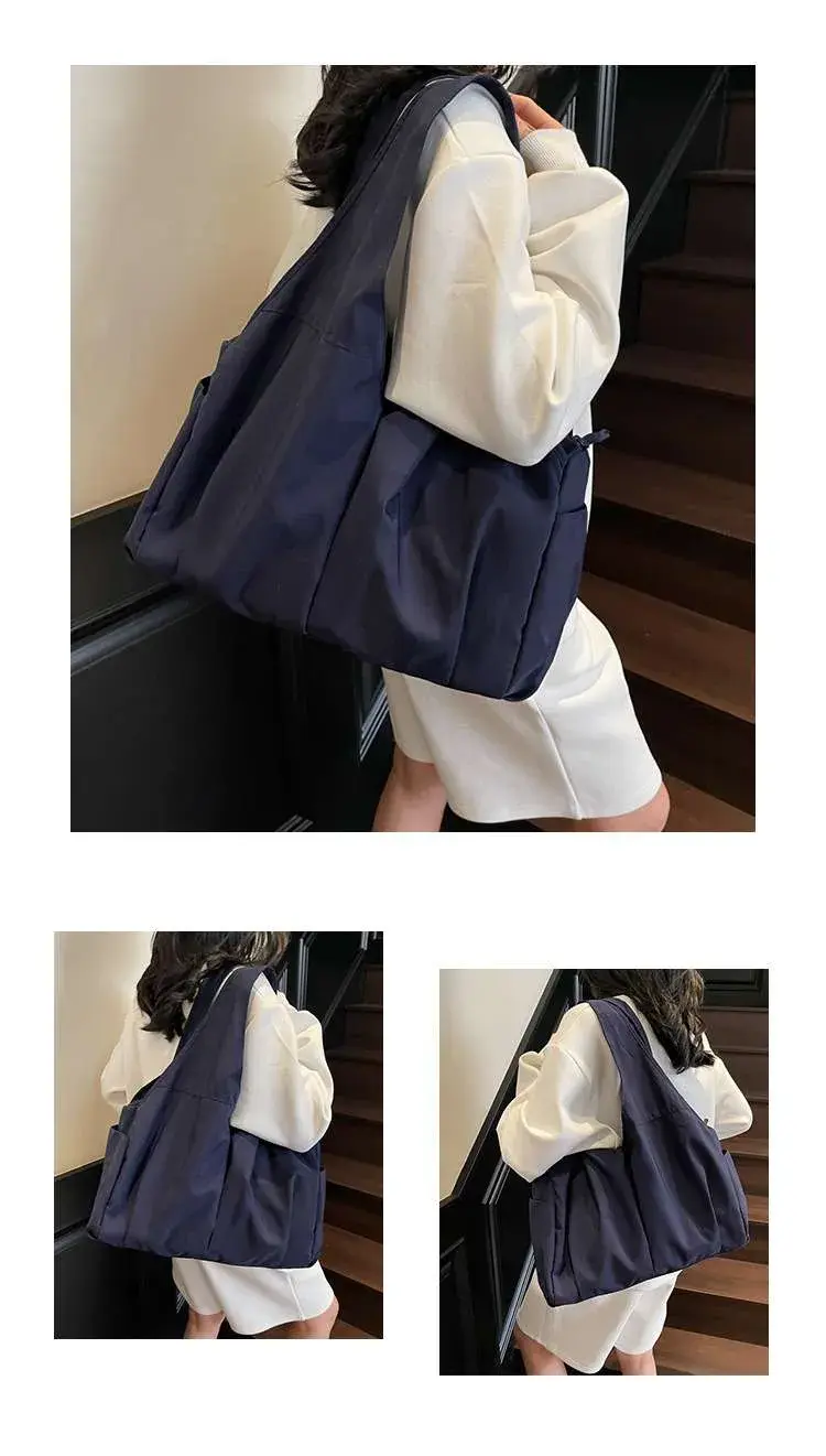  シンプル収納トートマザーズバッグ
