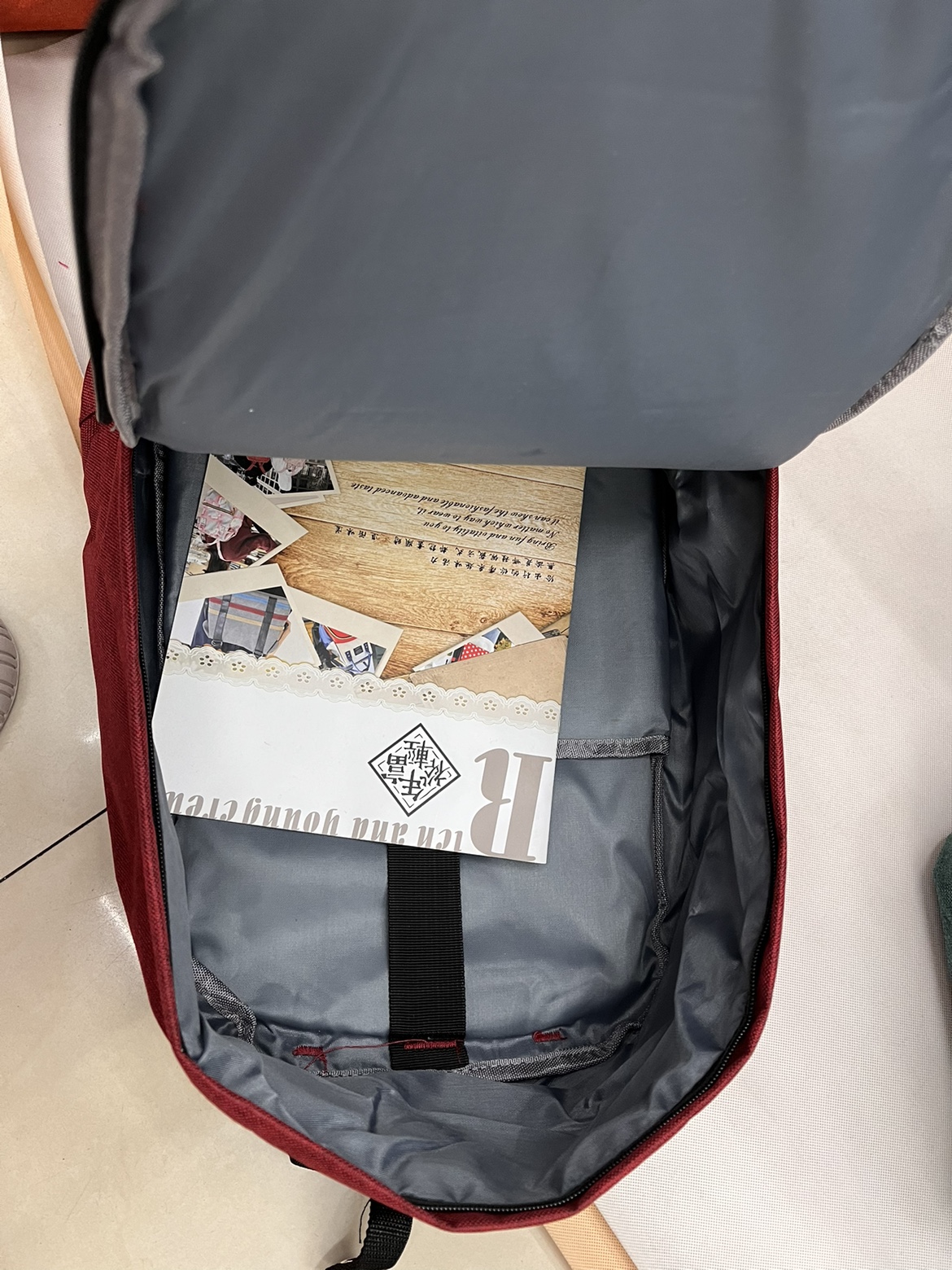 マザーズリュック シンプル空間軽量マザーズリュック