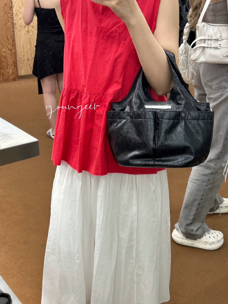 ふんわり軽やか ママトートバッグ