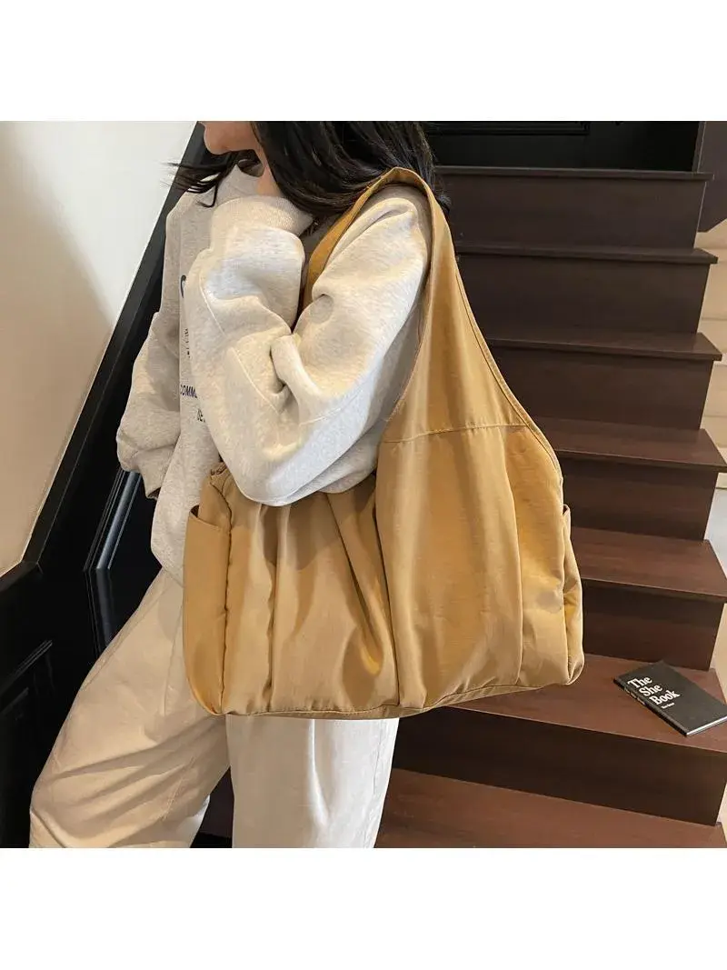  シンプル収納トートマザーズバッグ