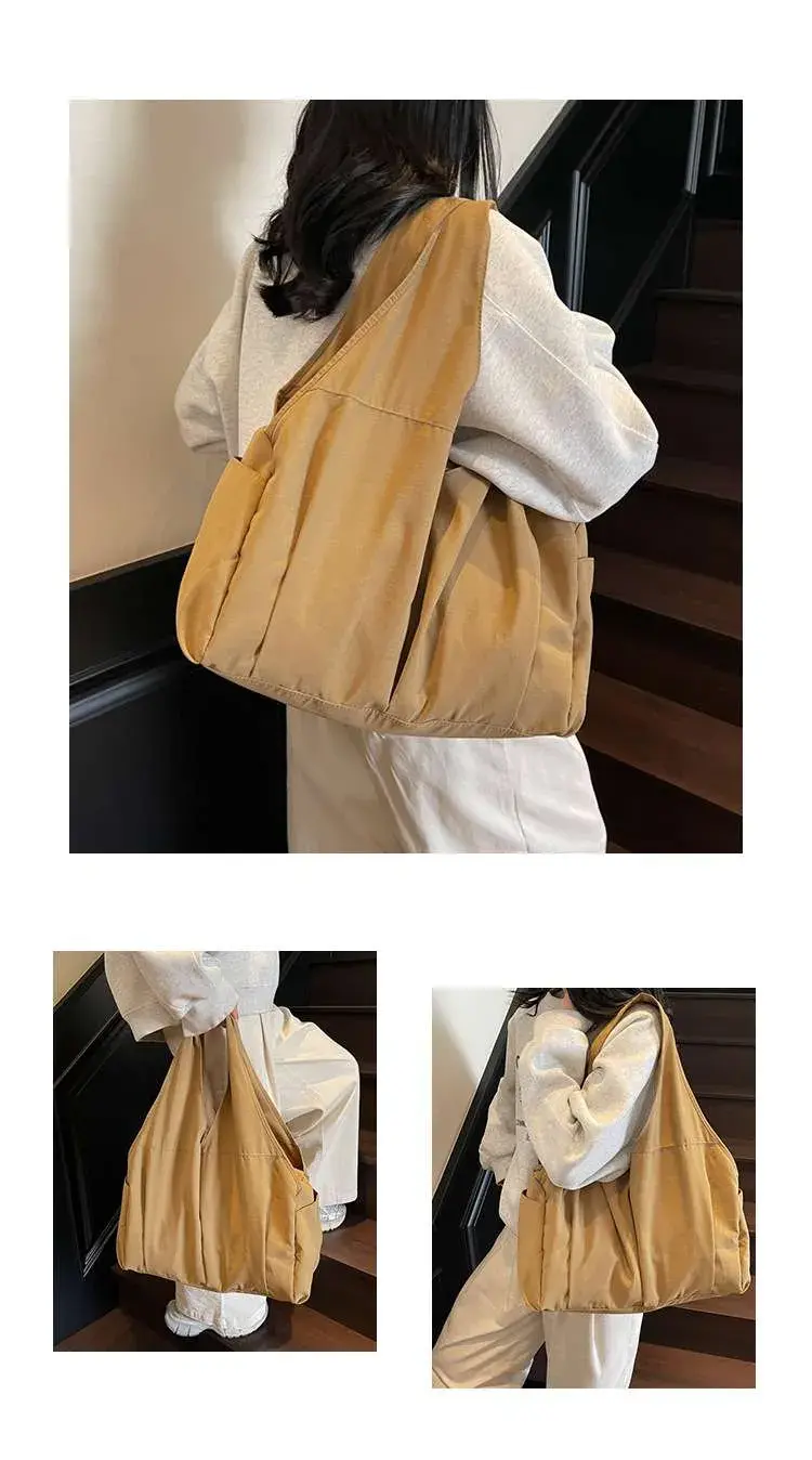  シンプル収納トートマザーズバッグ