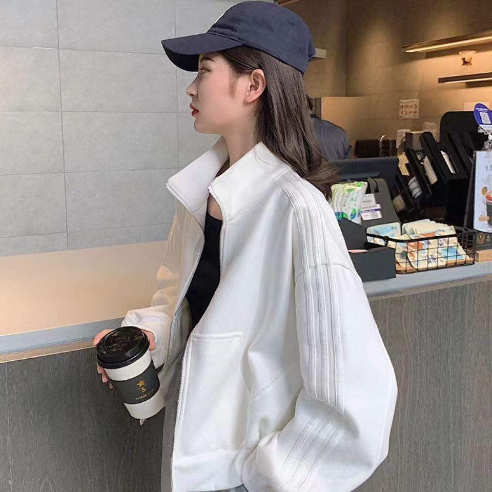 ママコーデ ゆったりスポーティブルゾン