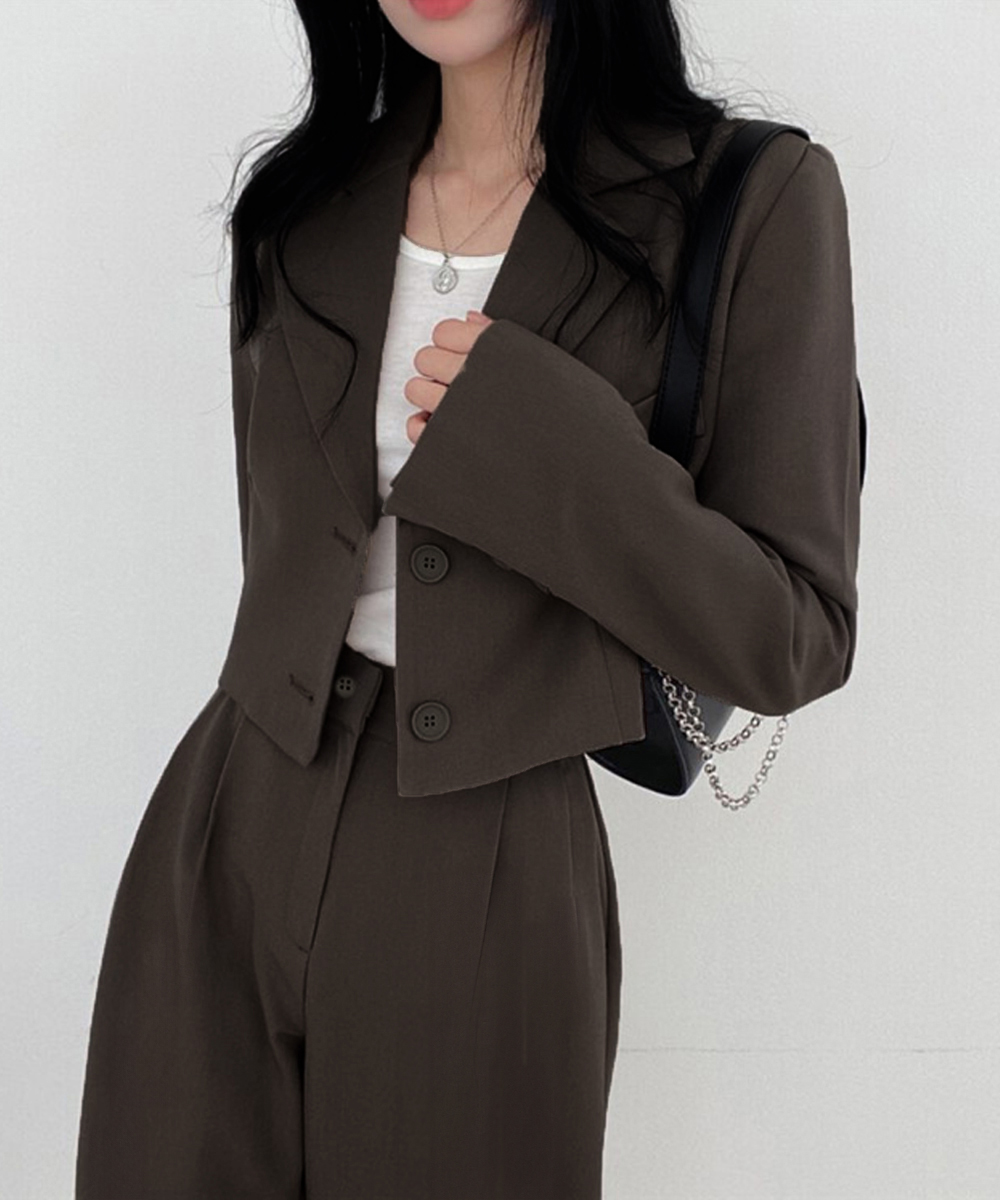 ママコーデ 入学式対応テーラードジャケットパンツスーツ二点セット