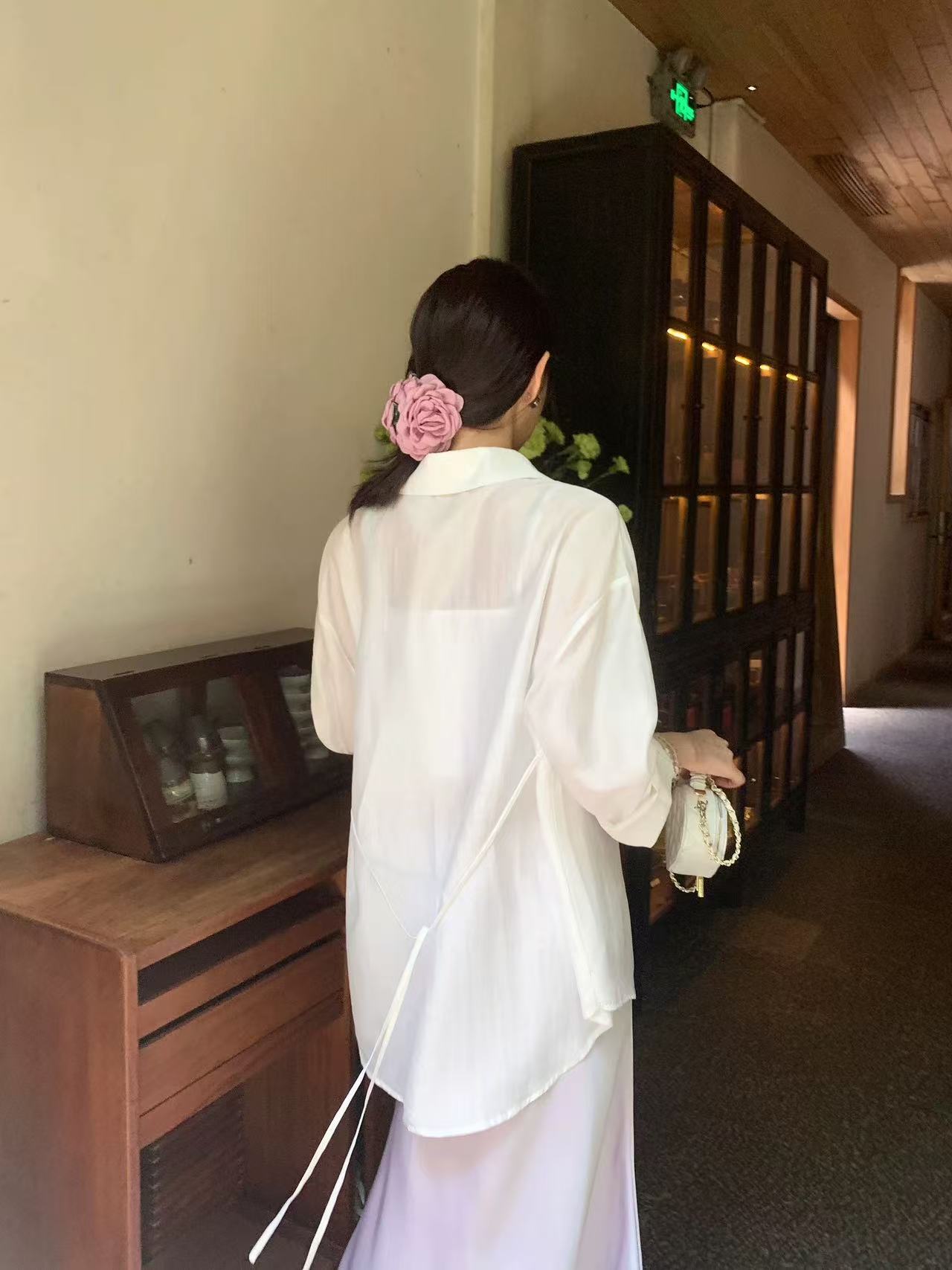 ママコーデ 優雅な日常シャツセット
