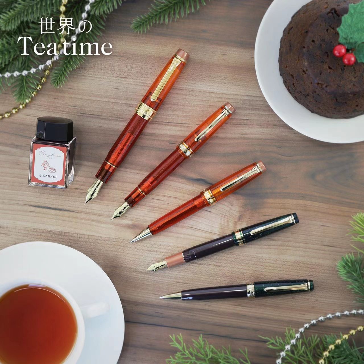 【透明軸】21金 優美な 透明軸 細字 万年筆 - インクを 楽しむ おすすめ