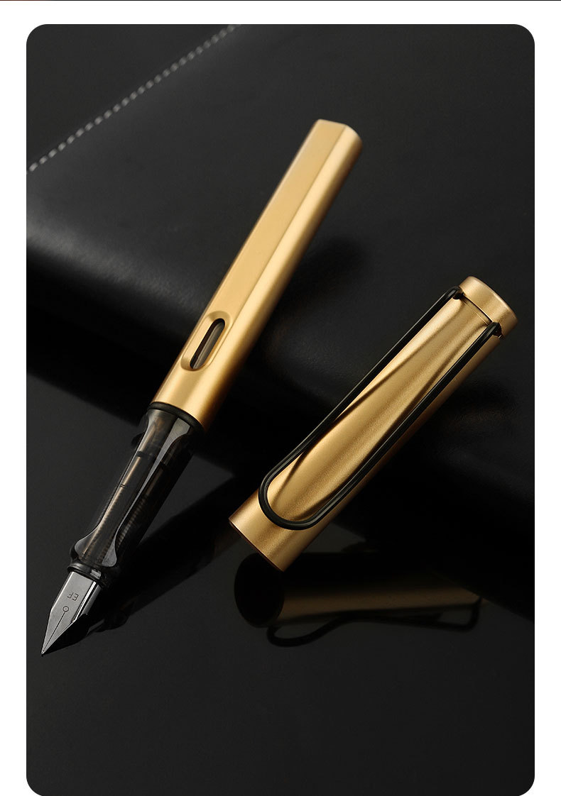 万年筆 学生向け正姿勢鋼筆極光シリーズ細字万年筆