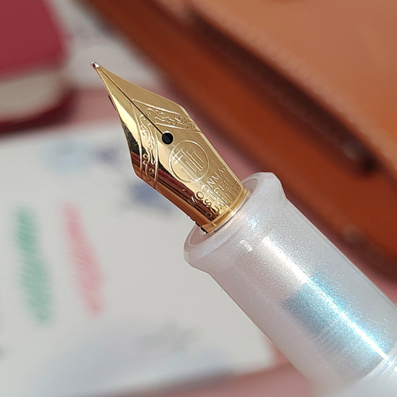 末匠丸彩半透明パール万年筆携帯用手帳筆記具
