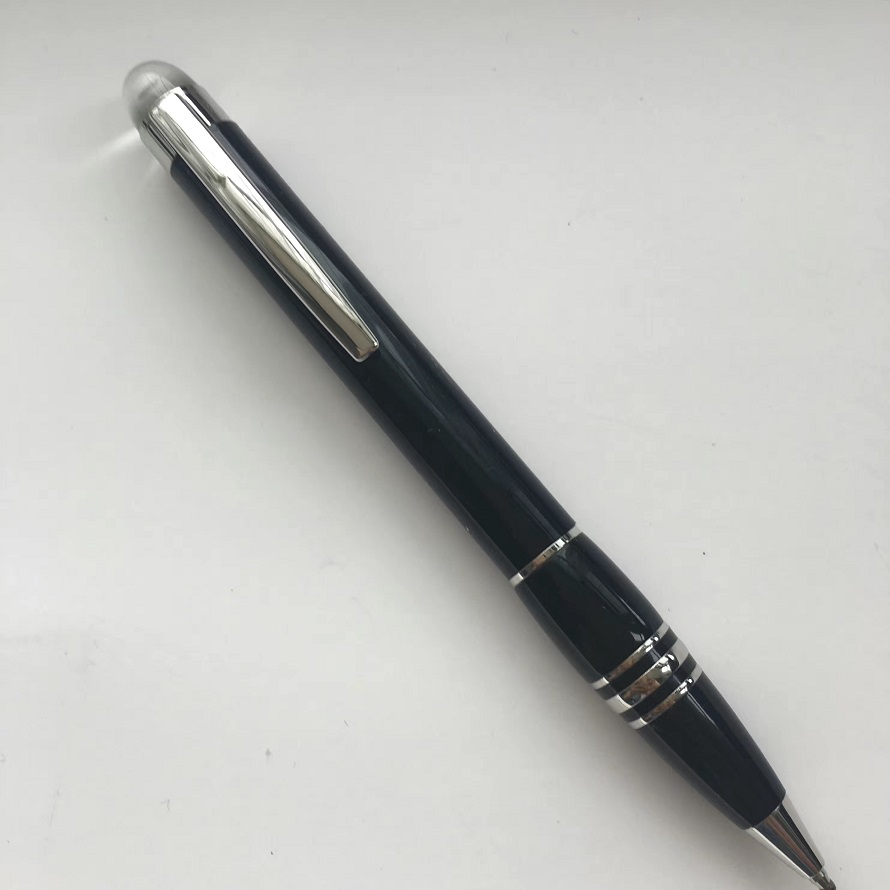 クリスタルトップのメタリック万年筆 高級ギフト用の筆記具