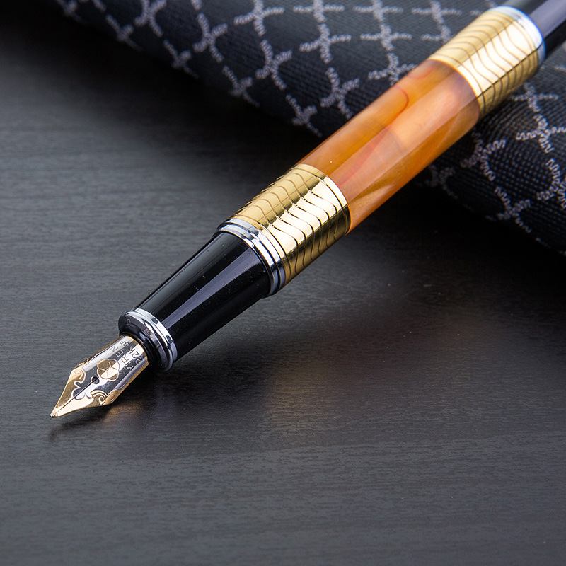 【金属軸】圧倒的質感 艶消しマットブラック 金属万年筆