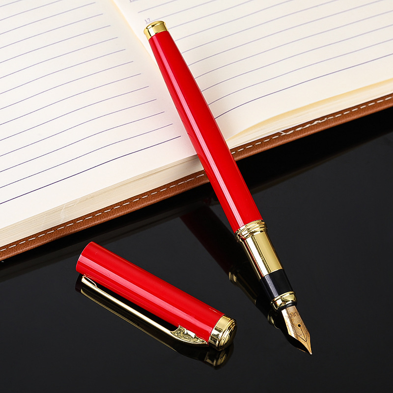 【至高の書き味】18金 金ペン 金属軸 - 本格派 プレゼント 就職祝い