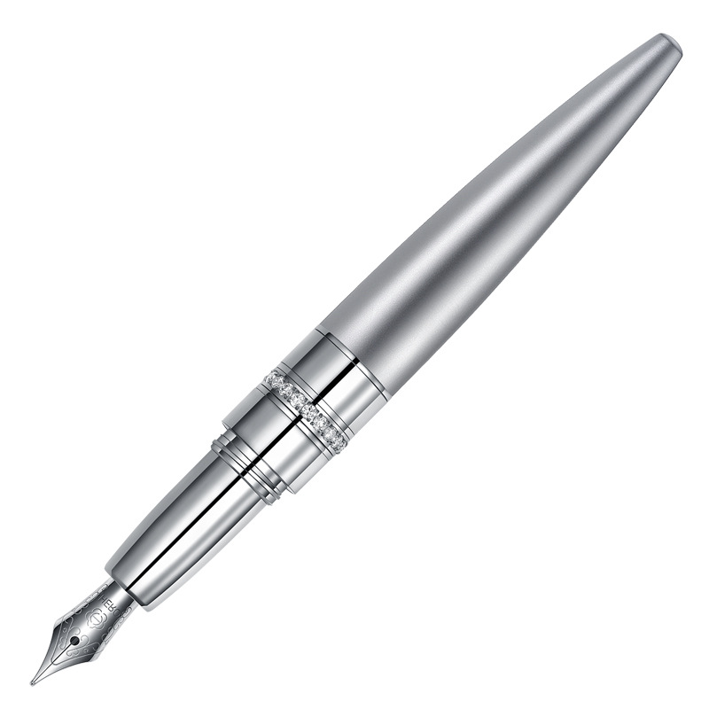 【エレガント】装飾金具 太字 万年筆 - レディース プレゼント デザイン