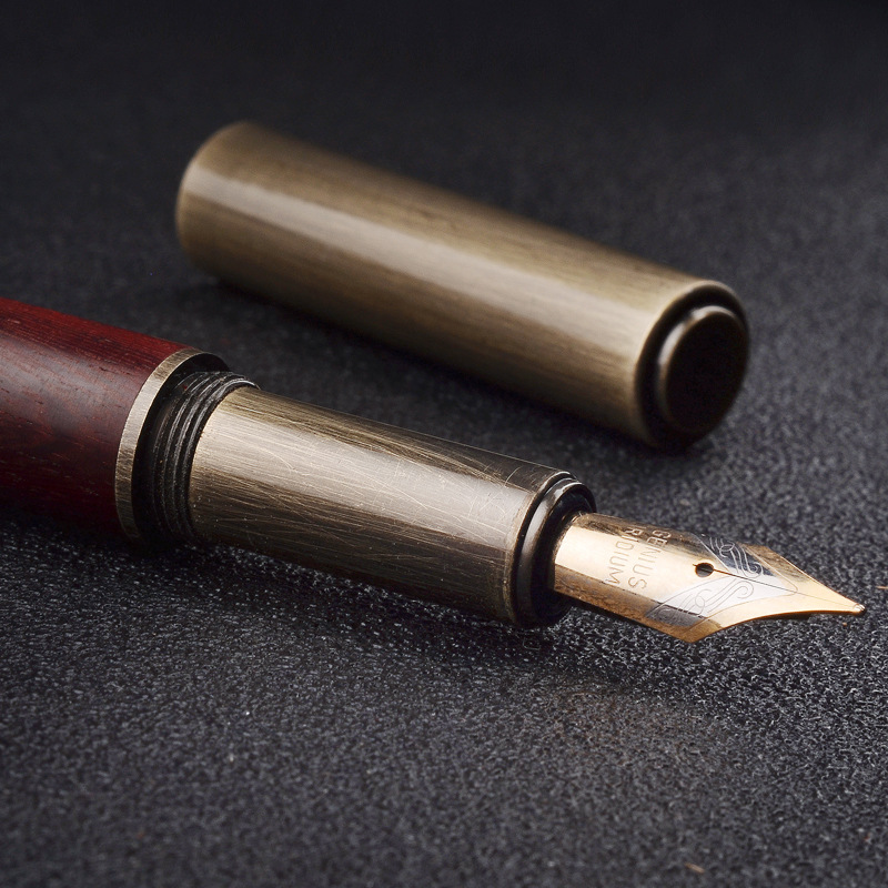 【金属軸】高耐久ステンレス 普段使いに最適な メタル万年筆